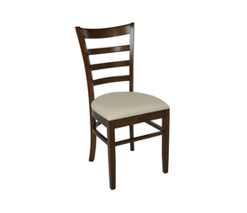 NATURALE Καρέκλα Καρυδί, Pu Εκρού