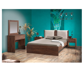 ΣΕΤ ΚΡΕΒΑΤΟΚΑΜΑΡΑΣ ΒΤΡ 872 ΓΙΑ ΣΤΡΩΜΑ 150Χ200 ΜΕΛΑΜΙΝΗ ΚΑΡΥΔΙ