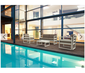 MYKONOS SET 2ΘΕΣ.WHITE ΜΕ ΜΑΞ.(2ΘΕΣ.+2ΠΟΛ.+ΤΡΑΠ 65εκ.)