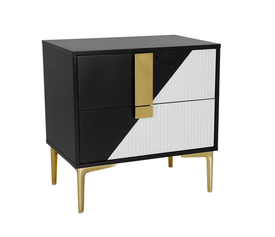 NEW YORK ΚΟΜΟΔΙΝΟ ΛΕΥΚΟ ΜΑΥΡΟ 60x40x60