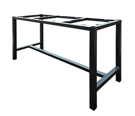 METAL Βάση Τραπεζιού BAR Μακρόστενη, Μέταλλο Βαφή Μαύρο, Βαρέως Τύπου (45,7 kg)