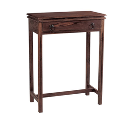 CONSOLE Κονσόλα 1 Συρτάρι Ξύλο Sheesham Καρυδί