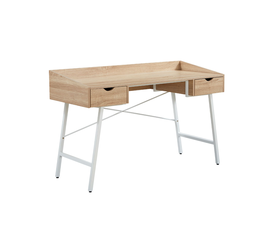 GROTTA ΓΡΑΦΕΙΟ 2ΣΥΡΤΑΡΙΑ ΦΥΣΙΚΟ ΛΕΥΚΟ 133x55.5x84