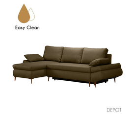 JACOB ΚΑΝΑΠΕΣ ΚΡΕΒΑΤΙ ΓΩΝΙΑ ΑΡΙΣΤΕΡΗ ΚΑΦΕ 264x154x84.7