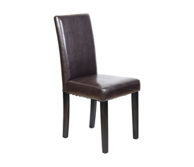 MALEVA-L Καρέκλα PU Καφέ - Wenge