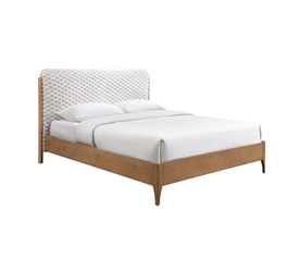 LORDY ΚΡΕΒΑΤΙ (ΓΙΑ ΣΤΡΩΜΑ 160x196cm) CREAM 207.5x177x103.5
