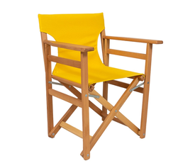 Πολυθρόνα Σκηνοθέτη Ελληνικής Κατασκευής Οξιά / Ύφασμα Επιλογής 63x55xH83cm