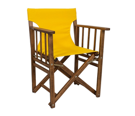 Πολυθρόνα Σκηνοθέτη Ελληνικής Κατασκευής Οξιά / Ύφασμα Επιλογής 63x55xH83cm