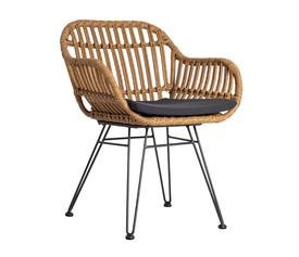 Πολυθρόνα Malibu Φυσικό 61 x 63 x 80