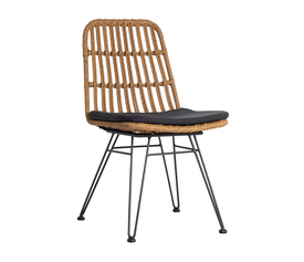 Καρέκλα Kahlua Φυσικό 46 x 62 x 86