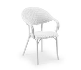 Πολυθρόνα Flash-R Λευκό 57 x 53 x 83