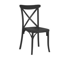 Καρέκλα Capri Μαύρο 49 x 54 x 90