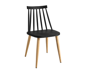 Καρέκλα Eri Mαύρο 43 x 47 x 80