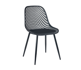 Καρέκλα Lida Μαύρο 47 x 54 x 84