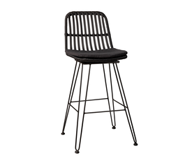 Σκαμπό Cocoon Μαύρο 46 x 54 x 107