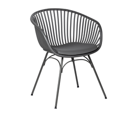 Πολυθρόνα Quasar  Γκρι 59.50 x 55 x 78