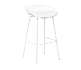 Σκαμπό Aperol Λευκό 45 x 49 x 88