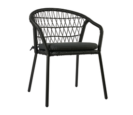 Πολυθρόνα Nuera Μαύρο 61.5 x 61 x 80