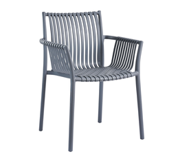 Πολυθρόνα Zanett γκρι 59 x 56 x 82