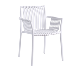 Πολυθρόνα Zanett λευκό 59 x 56 x 82