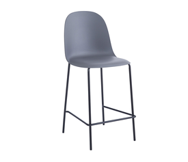 Σκαμπό Mango-Bar Γκρι 45 x 51 x 100