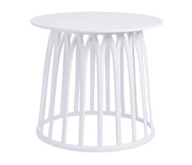 Τραπέζι Lobby λευκό Φ50 x  x 45