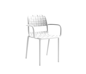 Πολυθρόνα Tonic λευκό 55 x 57 x 82