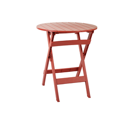 Τραπέζι Orbit κοραλί Φ62 x  x 80