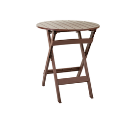 Τραπέζι Orbit καφέ Φ62 x  x 80