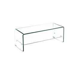 GLASSER Τραπεζάκι Σαλονιού Καθιστικού  Ράφι 12/8mm