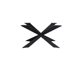 TORSEN Βάση Τραπεζιού Μέταλλο Βαφή Μαύρο