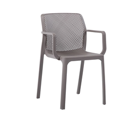 DORIAN Πολυθρόνα Κήπου Βεράντας PP-UV Sand Beige