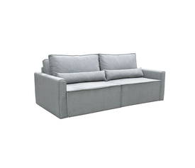 LIDRA Καναπές – Κρεβάτι 3Θέσιος, Ύφασμα Γκρι