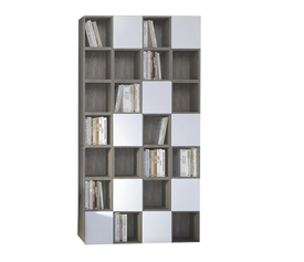 βιβλιοθήκη ελληνικής κατασκευής 132*37*245 srs No705