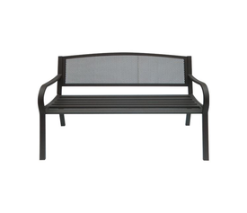 PANGO Παγκάκι Μέταλλο Βαφή  Μαύρο