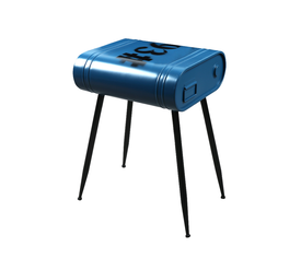 DELF 3 SIDE TABLE ΜΠΛΕ ΜΑΥΡΟ 30x41x48