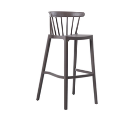 WEST Σκαμπό BAR, PP-UV Sand Beige