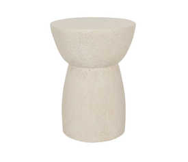 ARION SIDE TABLE BEIGE 40x40x54