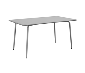 BRIO Flat Τραπέζι-Pro Κήπου - Βεράντας, Μέταλλο Βαφή Cool Grey 4C