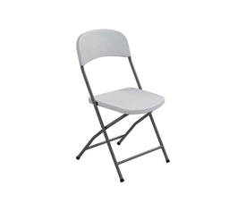 STREAMY Καρέκλα Πτυσσόμενη PP Άσπρο