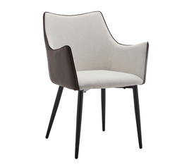 MALONE ΚΑΡΕΚΛΑ ΠΟΛΥΘΡΟΝΑ ΓΚΡΙ ΑΝΟΙΧΤΟ ΚΑΦΕ ΣΚΟΥΡΟ 46x61x86.5