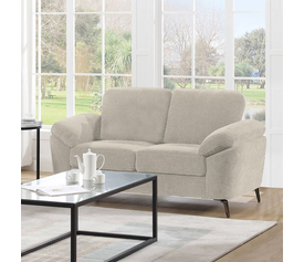 KATRINA Καναπές 2θ - Σαλονιού - Καθιστικού, Ύφασμα Μπεζ, K/D