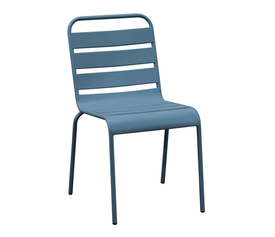 BRIO Καρέκλα-Pro Στοιβαζόμενη Μέταλλο Βαφή Sandy Blue 5415C
