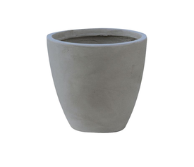 FLOWER POT-3 Cement Grey Φ44x37cm