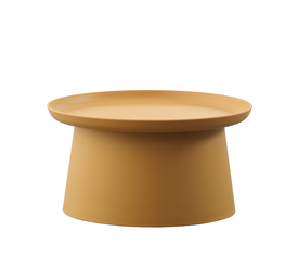 TECH COFFEE TABLE ΜΟΥΣΤΑΡΔΙ 70x70x36