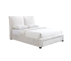 OASIS ΚΡΕΒΑΤΙ (ΓΙΑ ΣΤΡΩΜΑ 160x200cm) CREAM 217x171.5x121.7