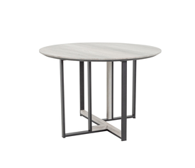 COMBO COFFEE TABLE SONOMA DECAPE ΜΑΥΡΟ 60x60x40