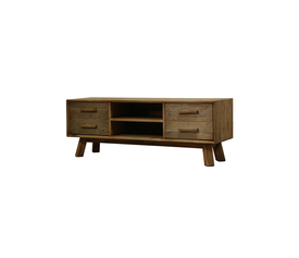 MISTRAL ΚΟΜΟ TV ME 2 ΣΥΡΤΑΡΙΑ 130Χ40Χ48cm