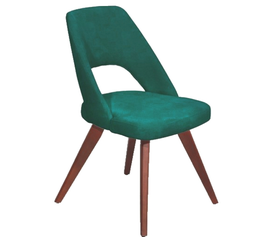 Amelia ξύλινη καρέκλα 48x46x85 Πράσινο