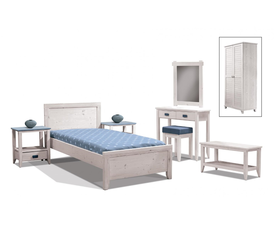 Άνδρος Σύνθεση Κρεβατοκάμαρας 150x200